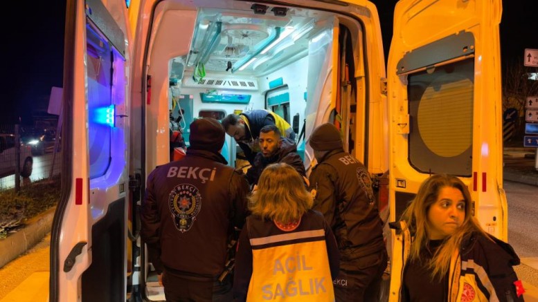 Bursa önce kaza yaptılar sonra birbirlerine girdiler!