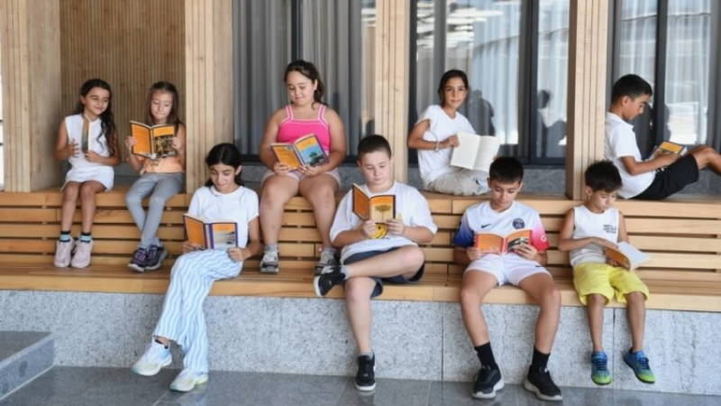 Bursa Osmangazi'de çocuklar eğlenerek öğreniyor