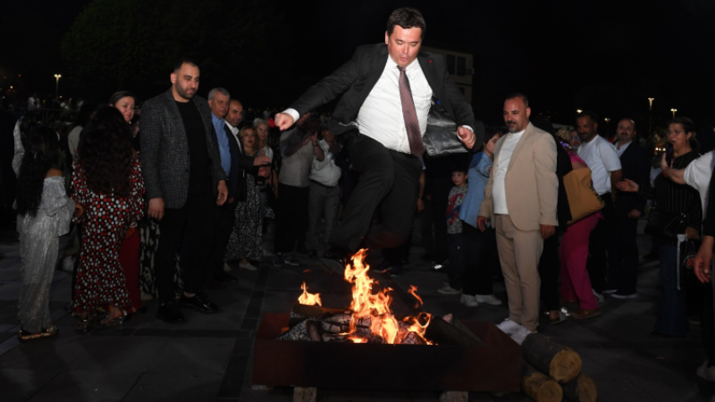 Bursa Osmangazi'de Hıdırellez işte böyle coşkuyla kutlandı