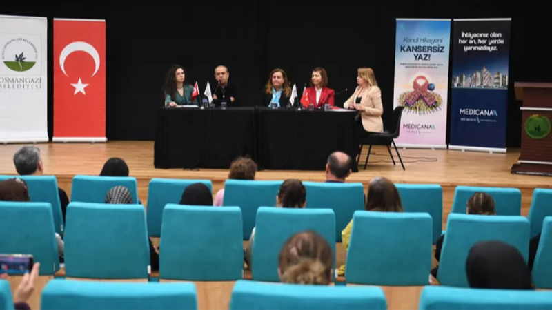 Bursa Osmangazi'de kansere karşı önemli toplantı!