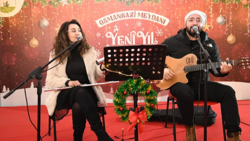 Bursa Osmangazi'de kış akşamları müzikle ısındı