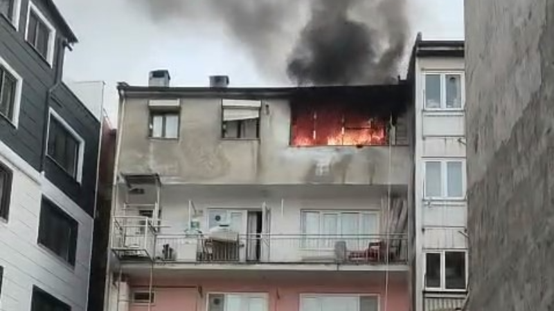 Bursa Osmangazi'de korku dolu dakikalar