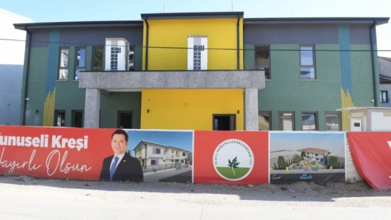 Bursa Osmangazi'de kreş sayısı artıyor