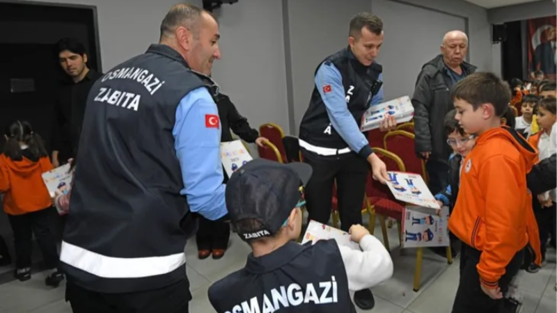 Bursa Osmangazi’de miniklere öğretici program!