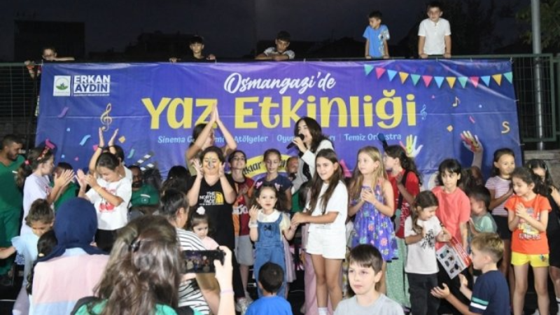 Bursa Osmangazi'de renkli  görüntüler