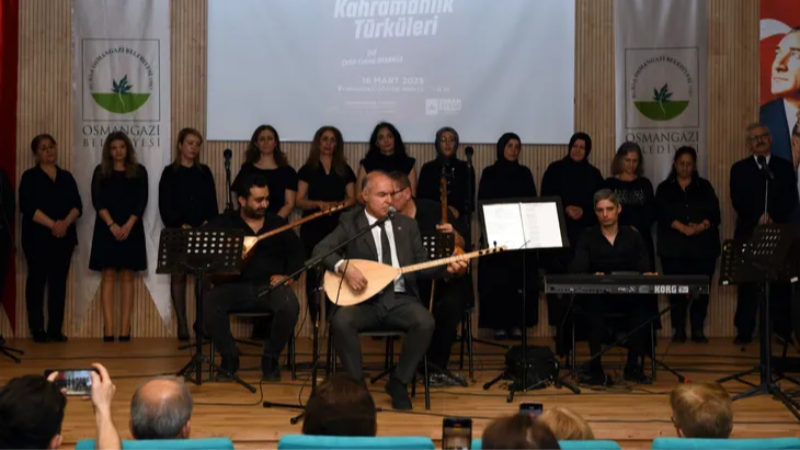 Bursa Osmangazi'de tüylerin diken diken olduğu konser!