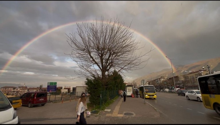 Bursa semalarında mest eden olay!