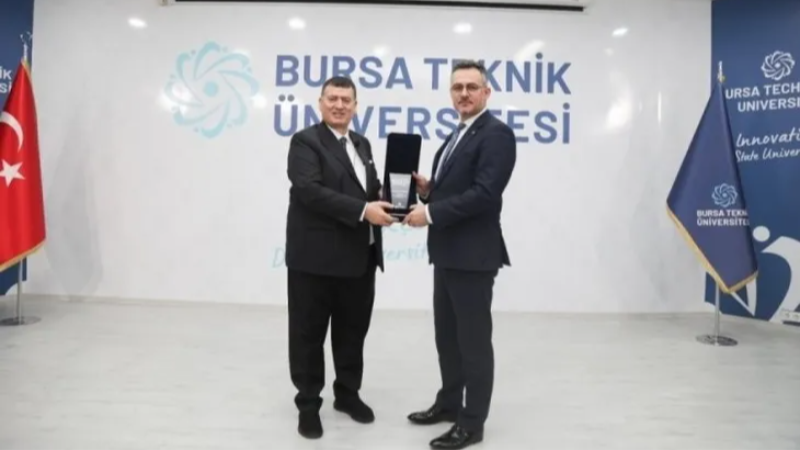 Bursa Teknik Üniversitesi'nin konuğu Gıyasettin Bingöl oldu