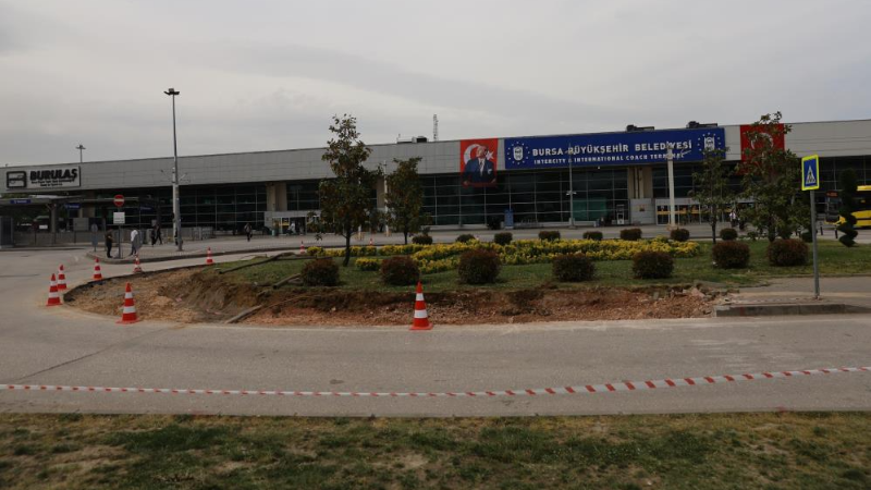 Bursa Terminali’nde hummalı çalışma!