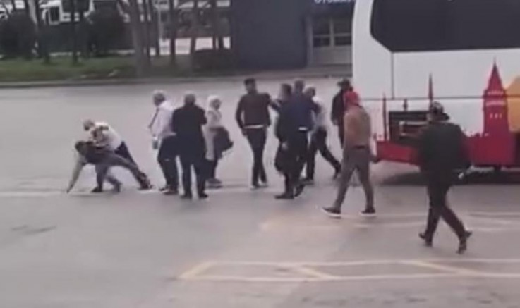 Bursa terminalinde ortalık karıştı