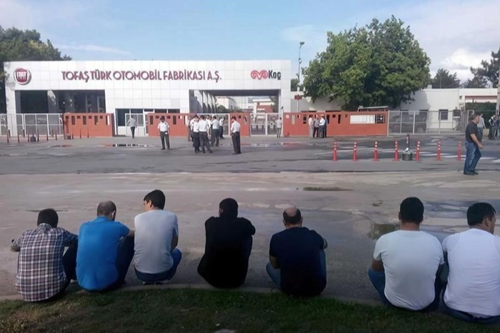Bursa TOFAŞ'ta üretim geçici olarak durdu