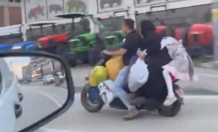 Bursa trafiğinde bir garip olay daha!