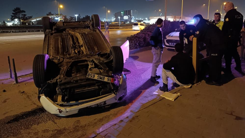 Bursa trafiğini alt üst eden kaza!