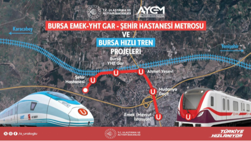 Bursa ulaşımda şaha kalkıyor