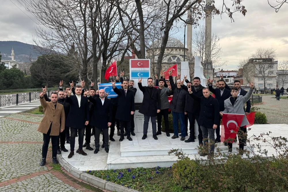 Bursa Ülkü Ocakları’ndan Türkmen Şehitlerine ahde vefa