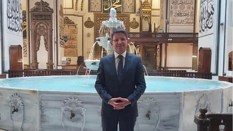 Bursa Ulu Cami’de edep dışı paylaşıma sert tepki!