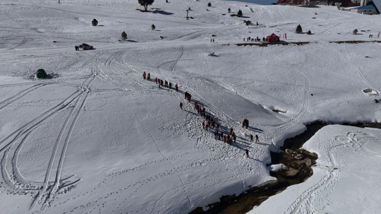 Bursa Uludağ'da nefes kesen anlar!