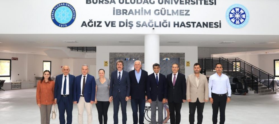 Bursa Uludağ Üniversitesi Ağız ve Diş Sağlığı hastanesi inşaatı tam gaz devam ediyor