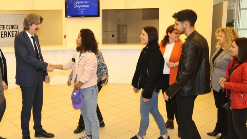 Bursa Uludağ Üniversitesi ailesi bayramlaştı