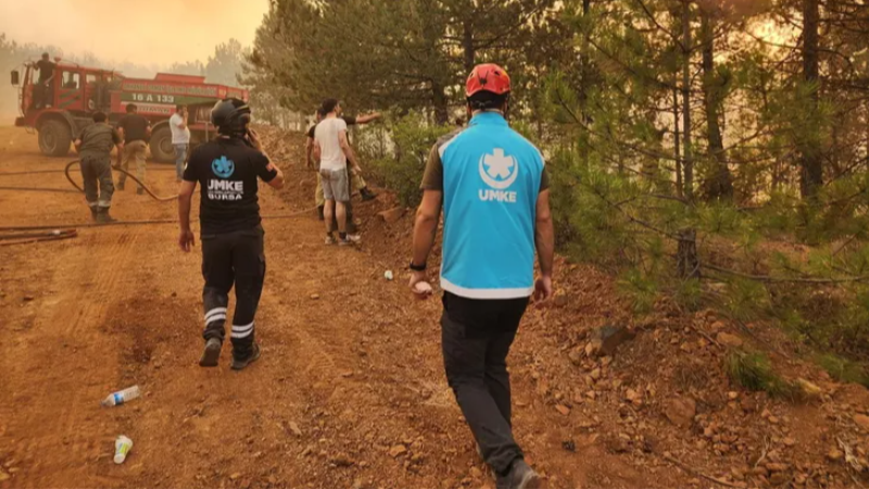 Bursa UMKE özverisiyle takdir topladı
