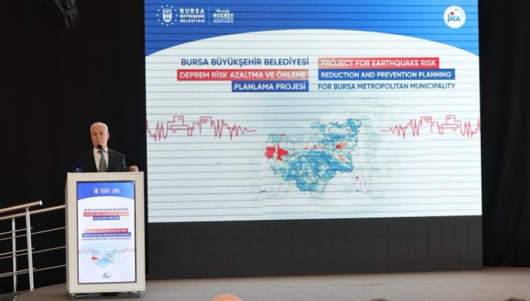 Bursa ve deprem; Japon heyet sunum yaptı