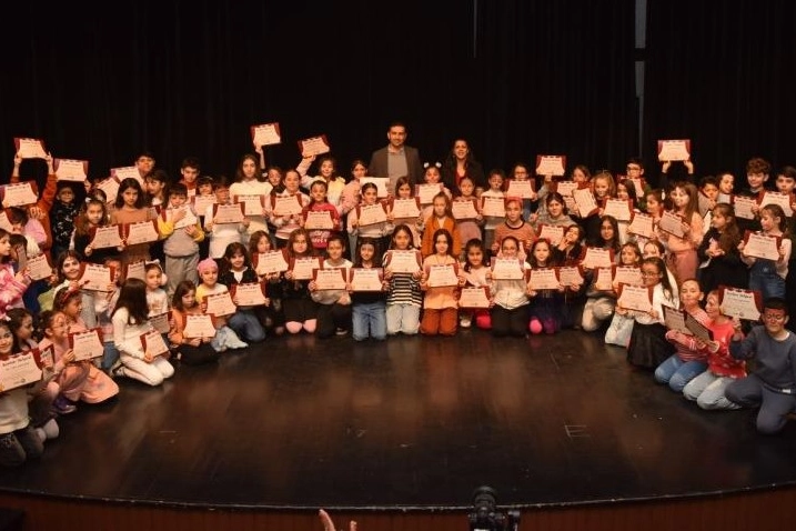 Bursa Yıldırım'da her şey çocuklar için; Kursu başarıyla bitirdiler