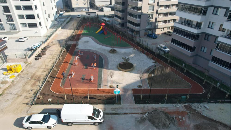 Bursa Yıldırım'da park ve yeşil alan sayısı artıyor