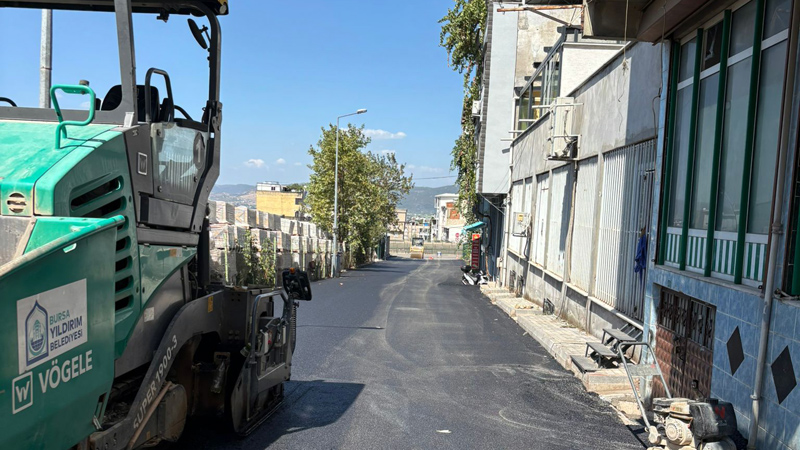 Bursa Yıldırım’da yollar bu duruma geliyor!