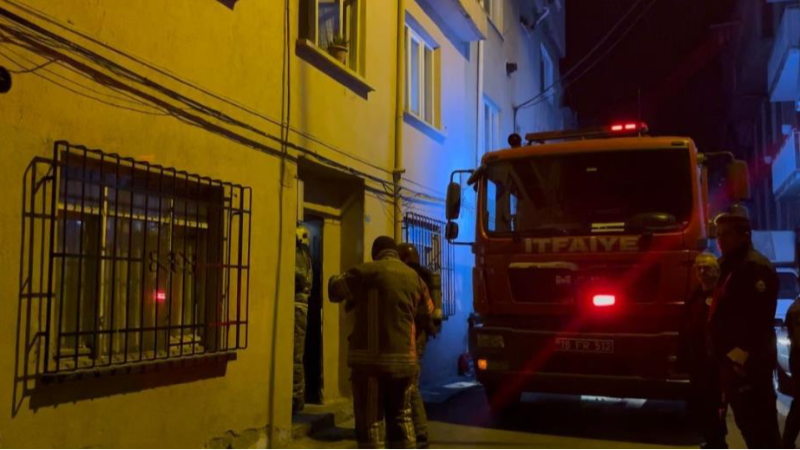 Bursa Zafer Mahallesi'nde panik anları