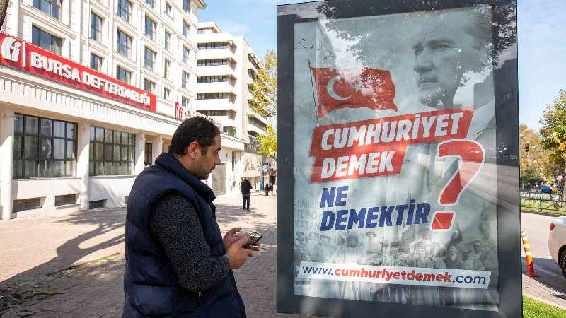 Bursa'da  Cumhuriyet coşkusuna yenilikçi proje