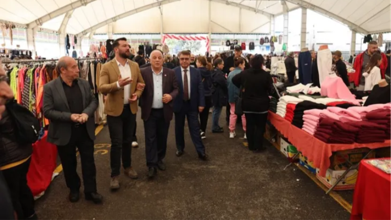 Bursa'da  giyim pazarlarına bir yenisi daha eklendi