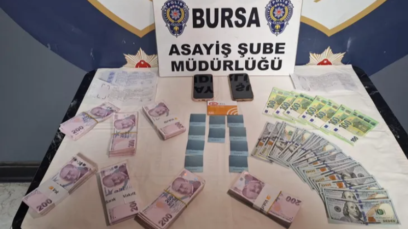 Bursa'da 10 milyon 800 bin TL’lik vurgun...