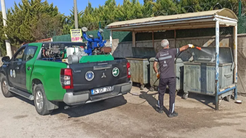 Bursa'da 17 ilçede temizlik harekatı
