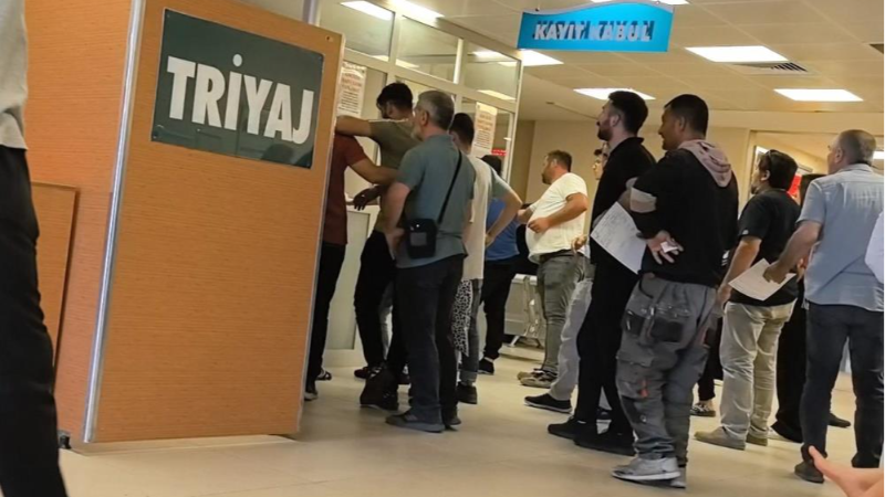 Bursa'da 30 işçi yemekten zehirlendi!