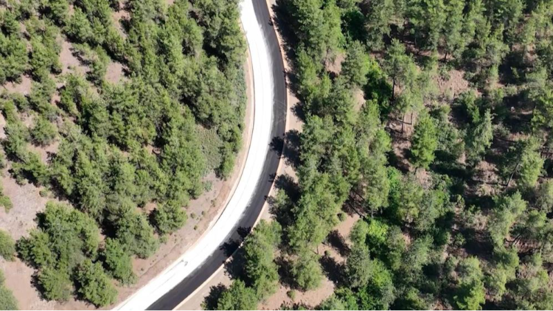 Bursa'da 35 yıldır kullanılan yol bu hale geldi!