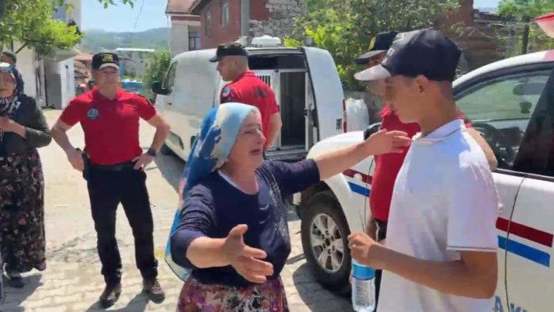 Bursa'da 5 gündür kayıp oğluna böyle kavuştu