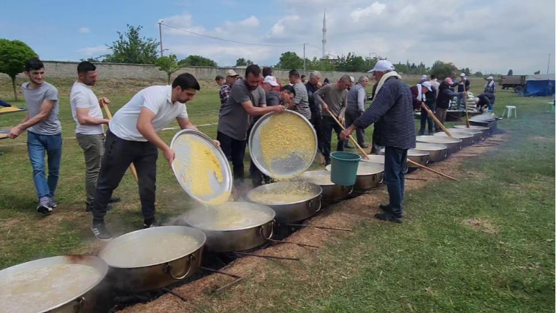 Bursa'da 80 yıllık gelenek böyle yaşatıldı