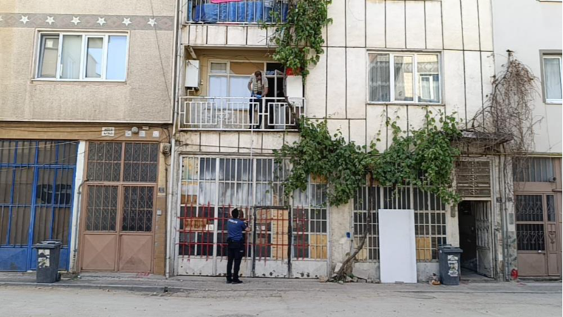 Bursa'da acı olay; 2 yaşındaki çocuk buradan düştü