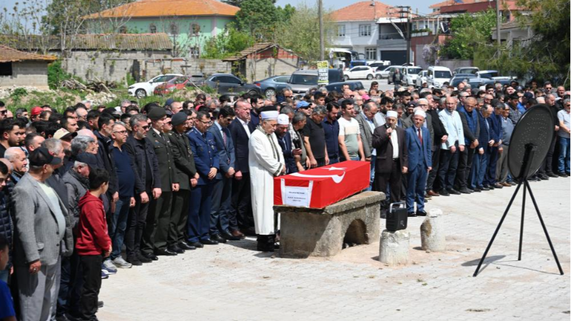 Bursa'da acı veda; Astsubay'a son görev