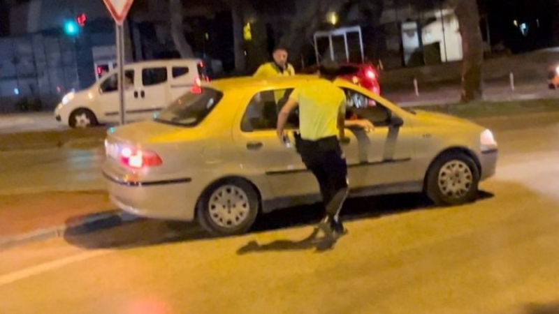 Bursa'da alkollü sürücü işte böyle yakalandı!