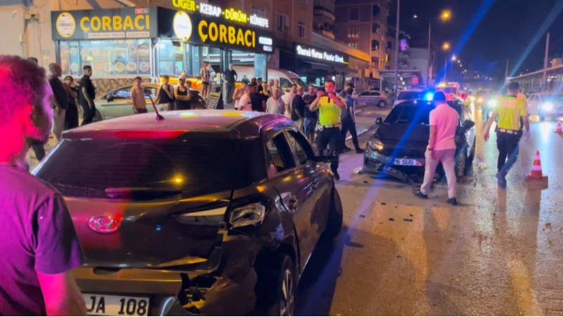 Bursa'da alkollü sürücü makas attı, ortalık karıştı