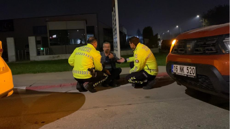 Bursa'da alkollü sürücü 'Pes artık' dedirtti!