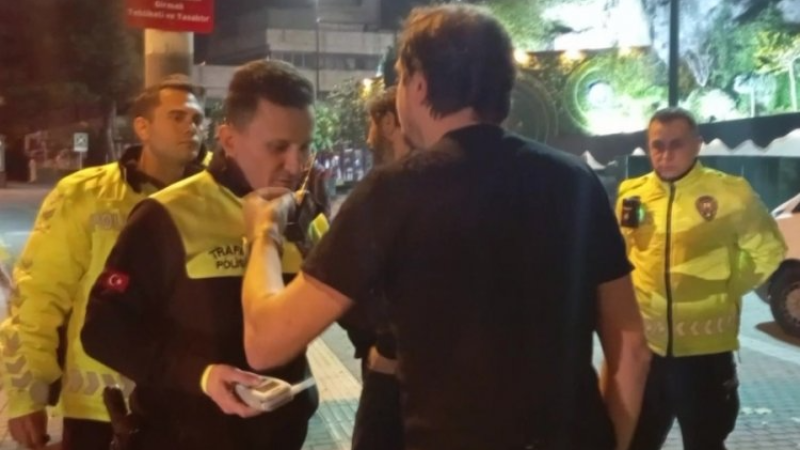 Bursa'da alkollü sürücü polise zor anlar yaşattı!