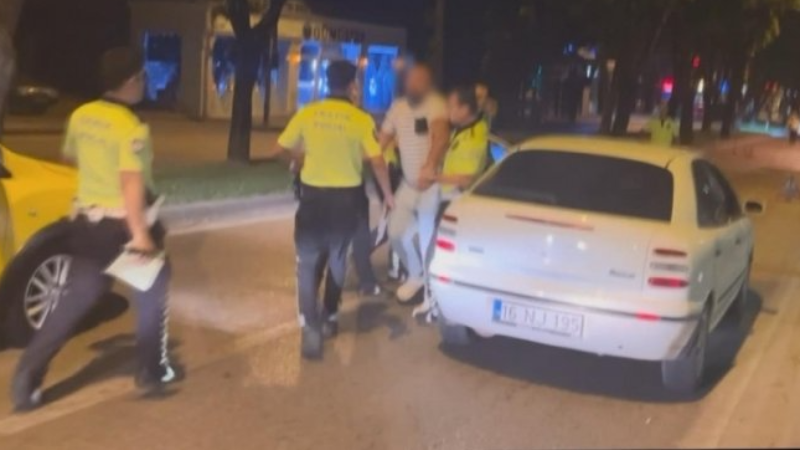 Bursa'da alkollü sürücüyü bahanesi kurtaramadı!