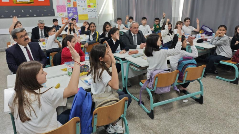 Bursa'da anlamlı proje; Aynı anda beslenme dersi...
