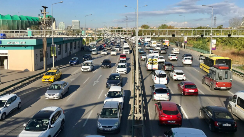 Bursa’da araç sayısı artmaya devam ediyor