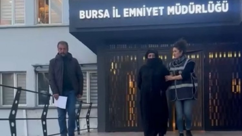 Bursa'da aranan o kadın yakalandı