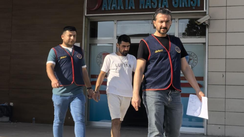 Bursa'da aranan zanlı bakın nasıl yakalandı