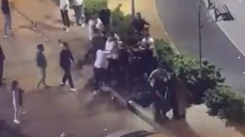 Bursa'da asker eğlencesinde ortalık savaş alanına döndü