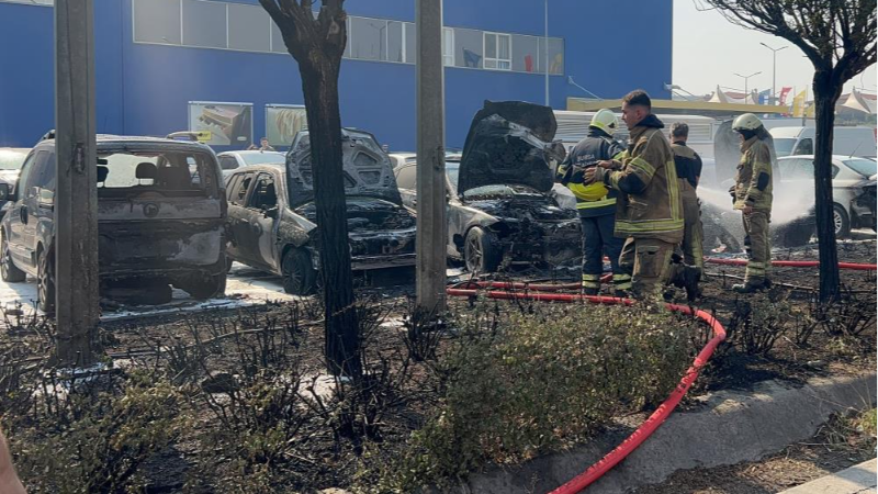 Bursa'da AVM otoparkında dehşet!